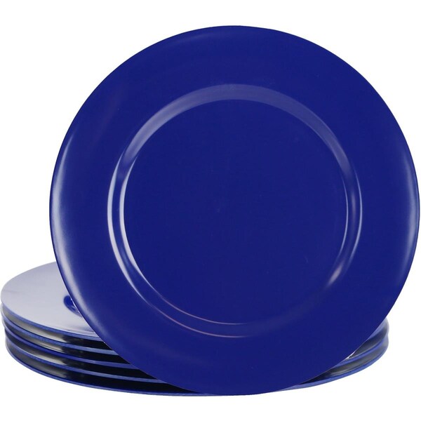 Reston Lloyd 6pc Melamine Salad Plate Set Indigo 72705 - main